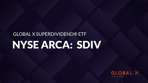 sdiv global x superdividend.